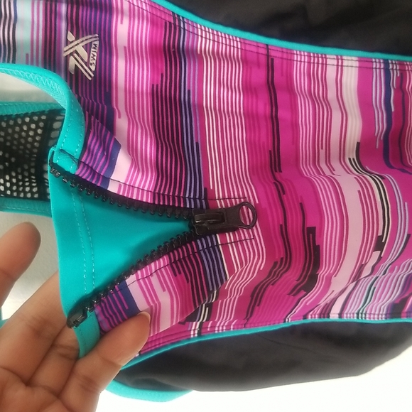 ZEROXPOSUR Girl Swimwear Size 12 - Picture 5 of 7